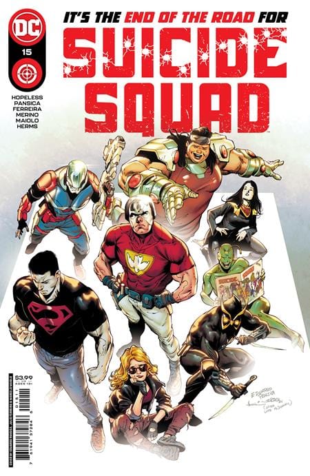 DC Comics Comic Books SUICIDE SQUAD #15 CVR A EDUARDO PANSICA 76194137284601511 0322DC145