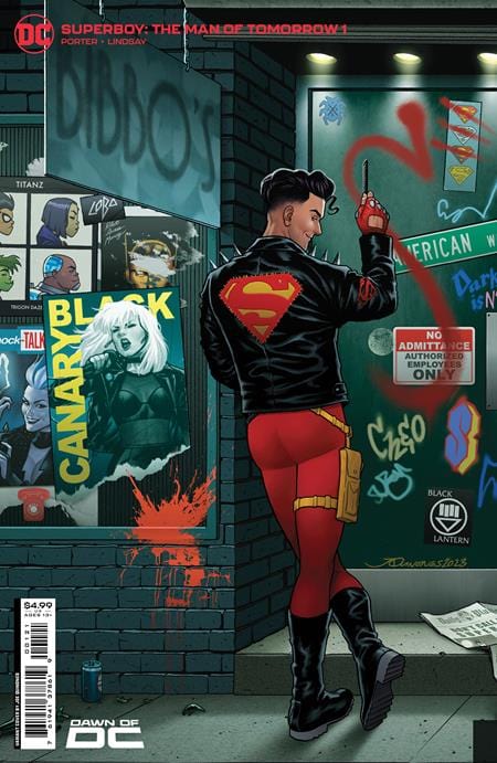 SUPERBOY THE MAN OF TOMORROW #1 (OF 6) CVR B JOE QUINONES CARD STOCK VAR