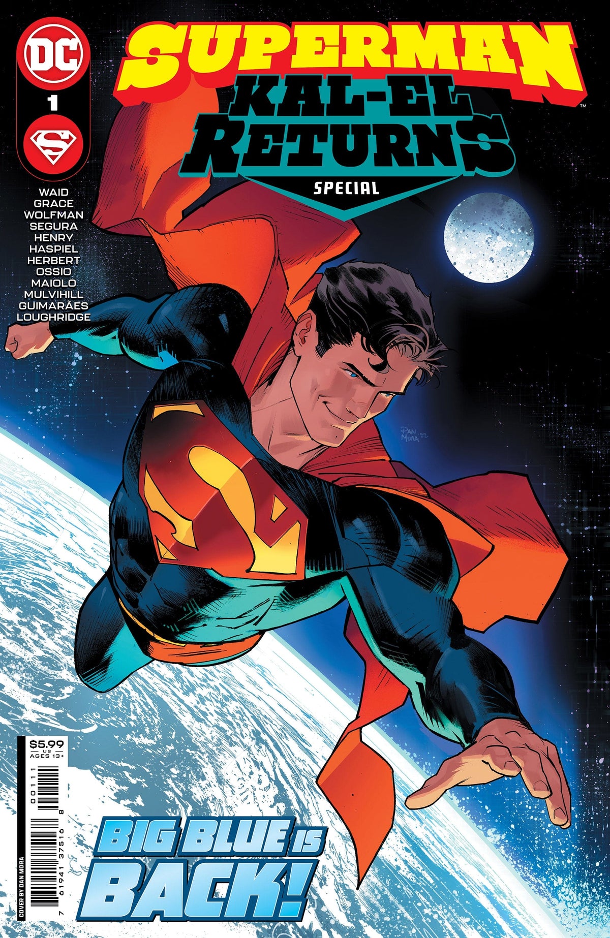 SUPERMAN KAL-EL RETURNS SPECIAL #1 (ONE SHOT) CVR A DAN MORA (DARK CRISIS) - Third Eye