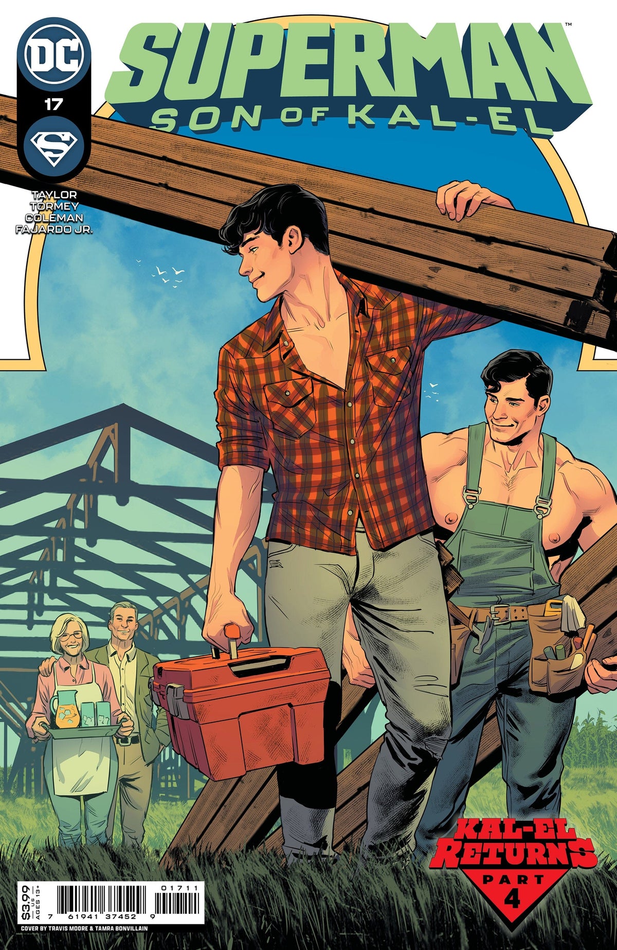 DC Comics Comic Books SUPERMAN SON OF KAL-EL #17 CVR A TRAVIS MOORE (KAL-EL RETURNS) 76194137452901711 0922DC264