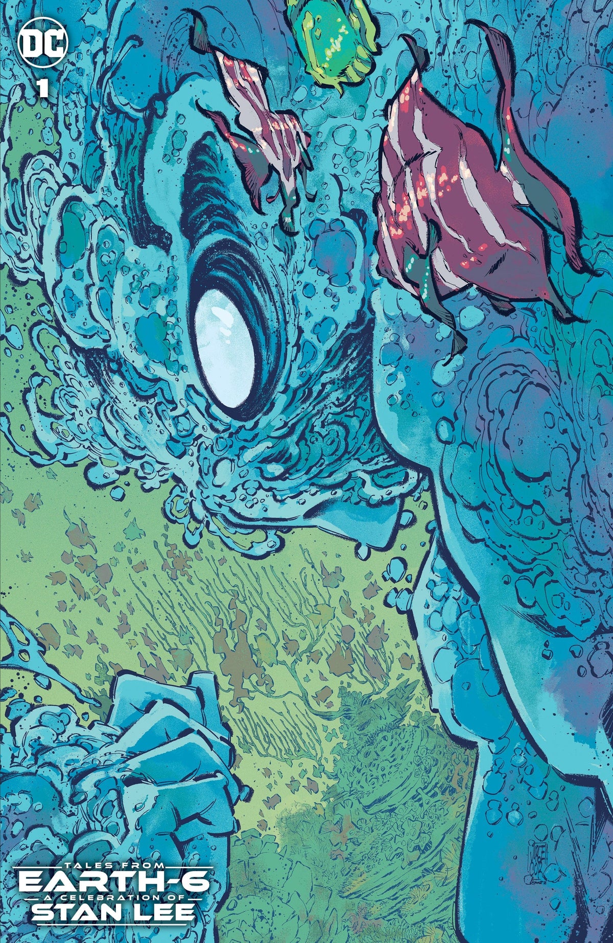 DC Comics Comic Books TALES FROM EARTH-6 A CELEBRATION OF STAN LEE #1 (ONE SHOT) CVR J JORGE CORONA AQUAMAN VAR 76194137730800123 1022DC164