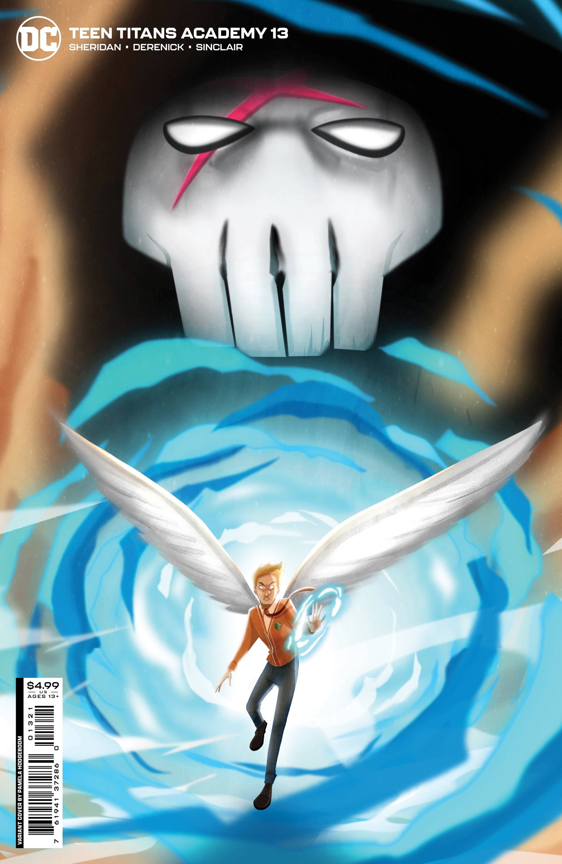 TEEN TITANS ACADEMY #13 CVR B HOOGEBOOM CARD STOCK VAR