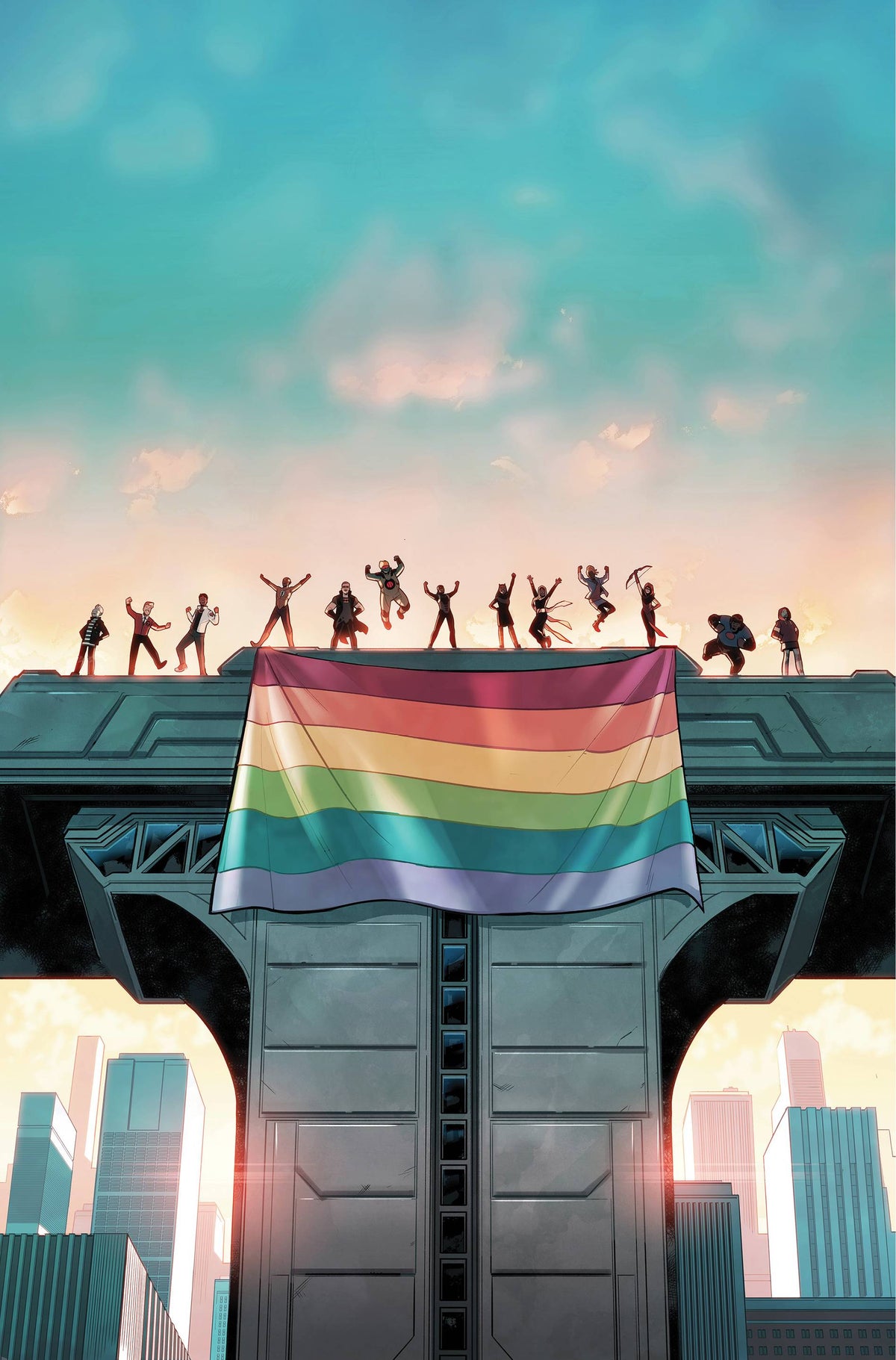 DC Comics Comic Books TEEN TITANS ACADEMY #4 CVR C PRIDE CARDSTOCK 76194137286000431 APR217119