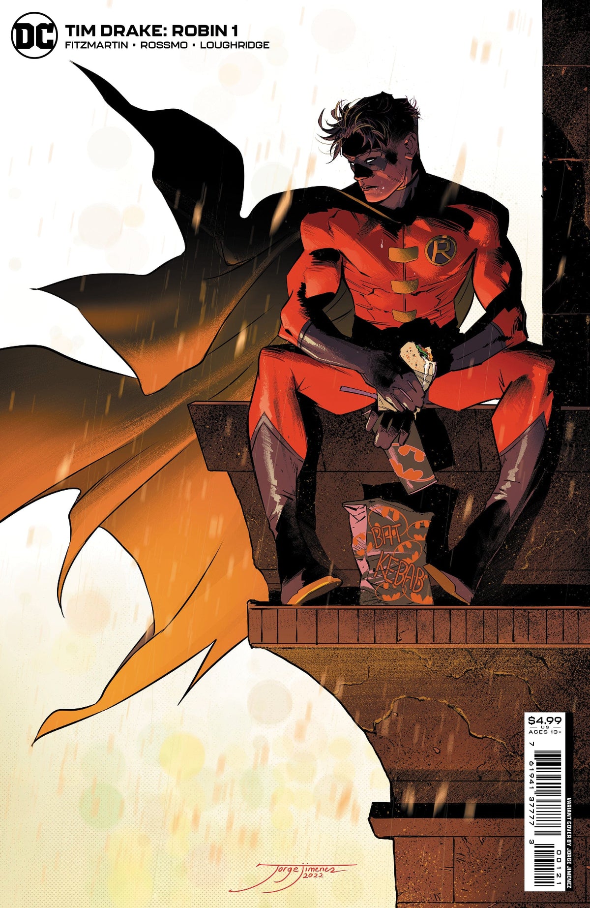 TIM DRAKE ROBIN #1 CVR B JORGE JIMENEZ ONE YEAR LATER ERA CARD STOCK VAR - Third Eye