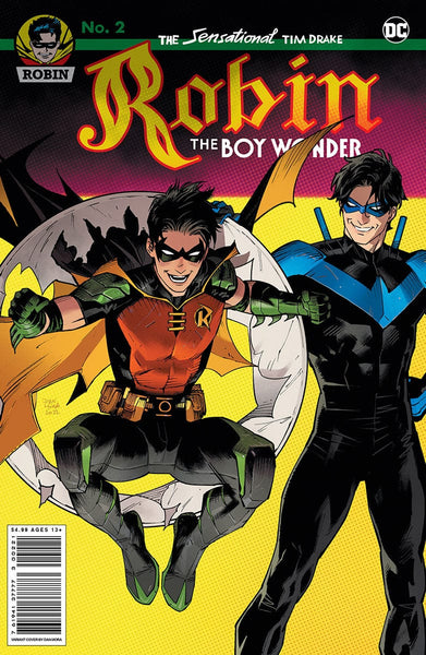 アメコミ　tim drake：robin #2 cover b dan mora dc-comics-comic-books-tim-