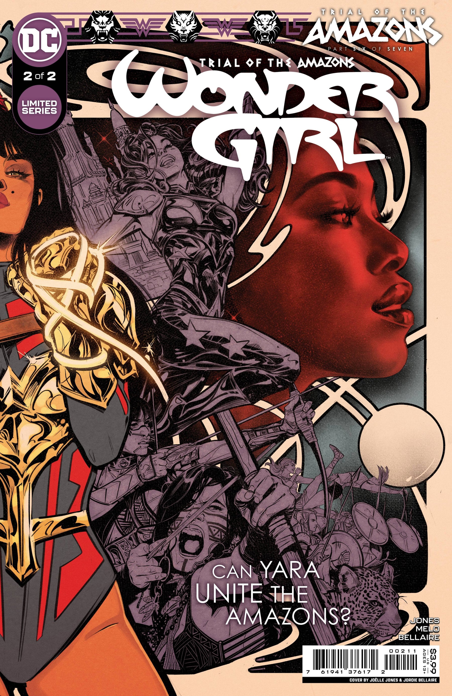 TRIAL OF AMAZONS WONDER GIRL #2 CVR A JONES