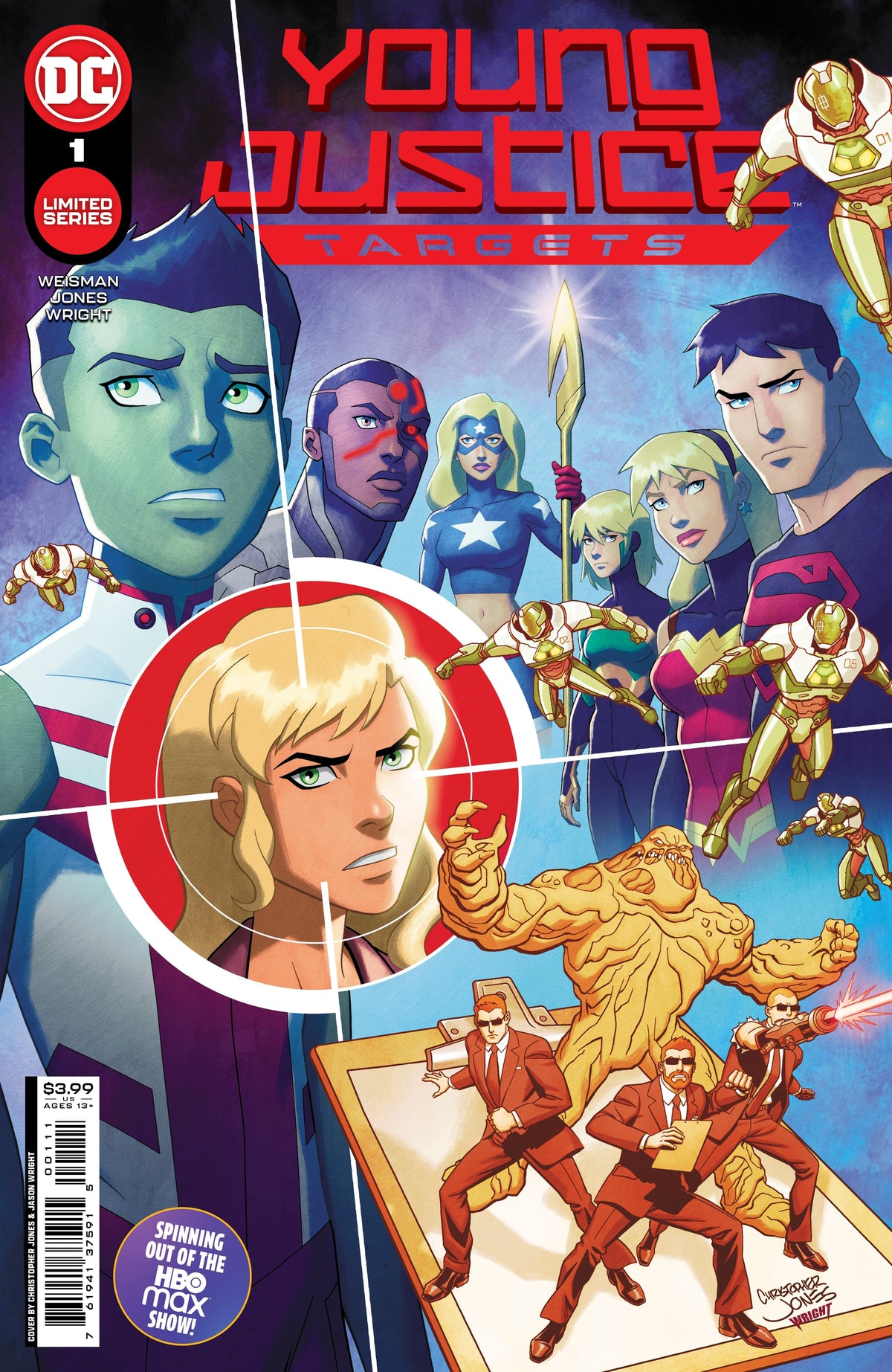 YOUNG JUSTICE TARGETS #1 (OF 6) CVR A CHRISTOPHER JONES - Third Eye