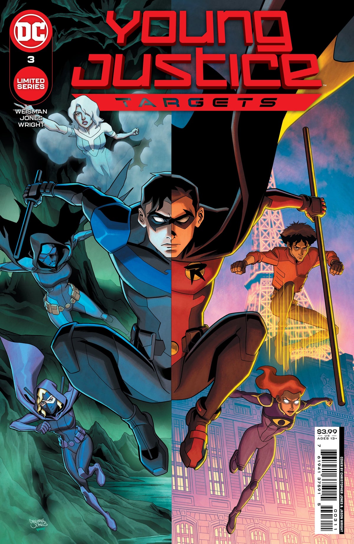 YOUNG JUSTICE TARGETS #3 (OF 6) CVR A CHRISTOPHER JONES - Third Eye