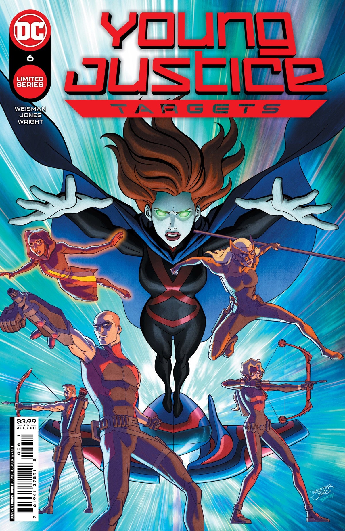 YOUNG JUSTICE TARGETS #6 (OF 6) CVR A CHRISTOPHER JONES - Third Eye