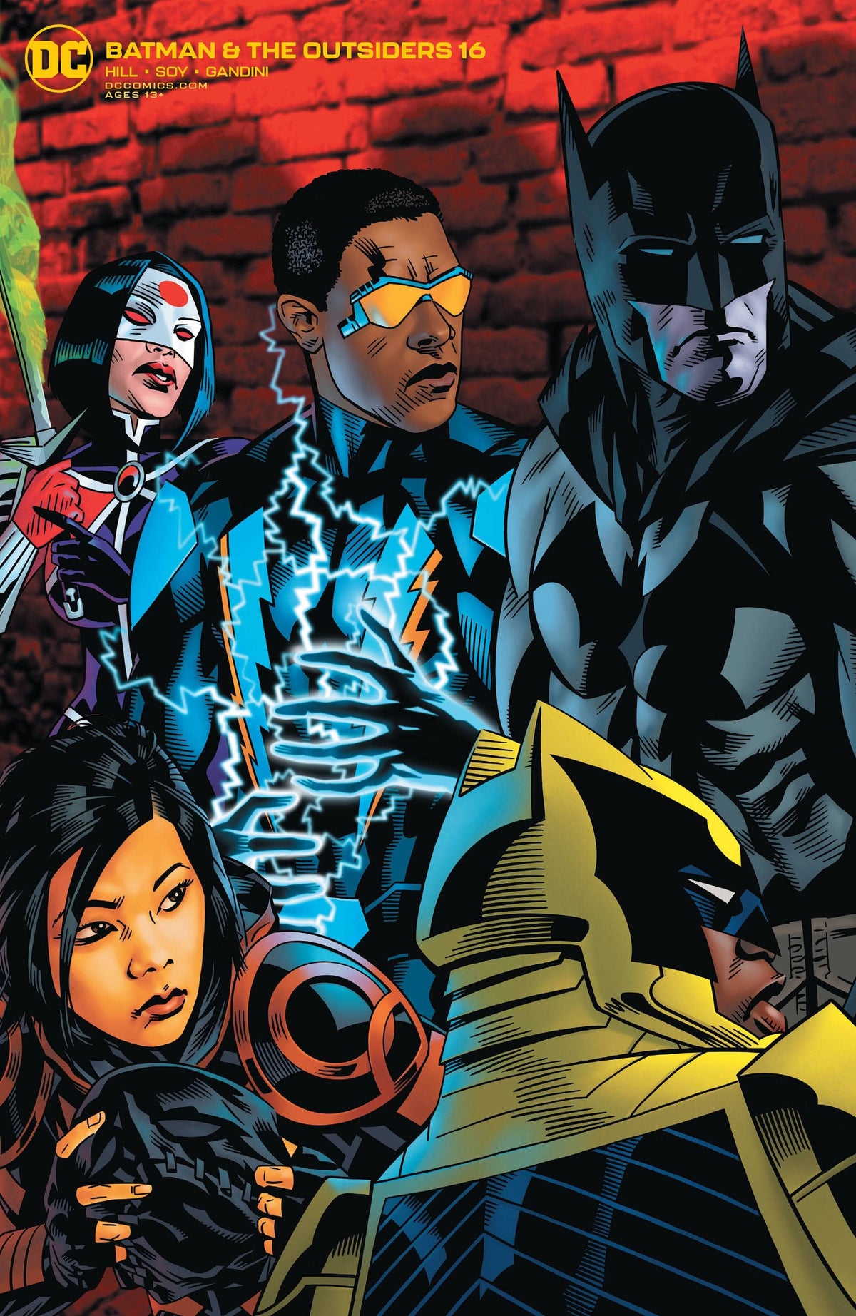 Batman and the Outsiders #16, Michael Golden Variant - Third Eye