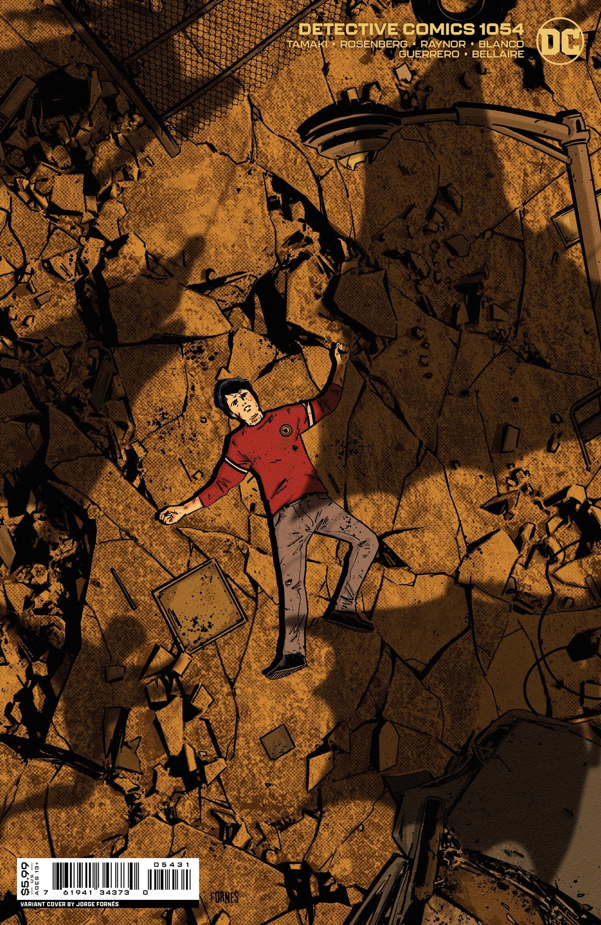 BATMAN DETECTIVE COMICS #1054 COVER C 1:25 JORGE FORNES VARIANT - Third Eye