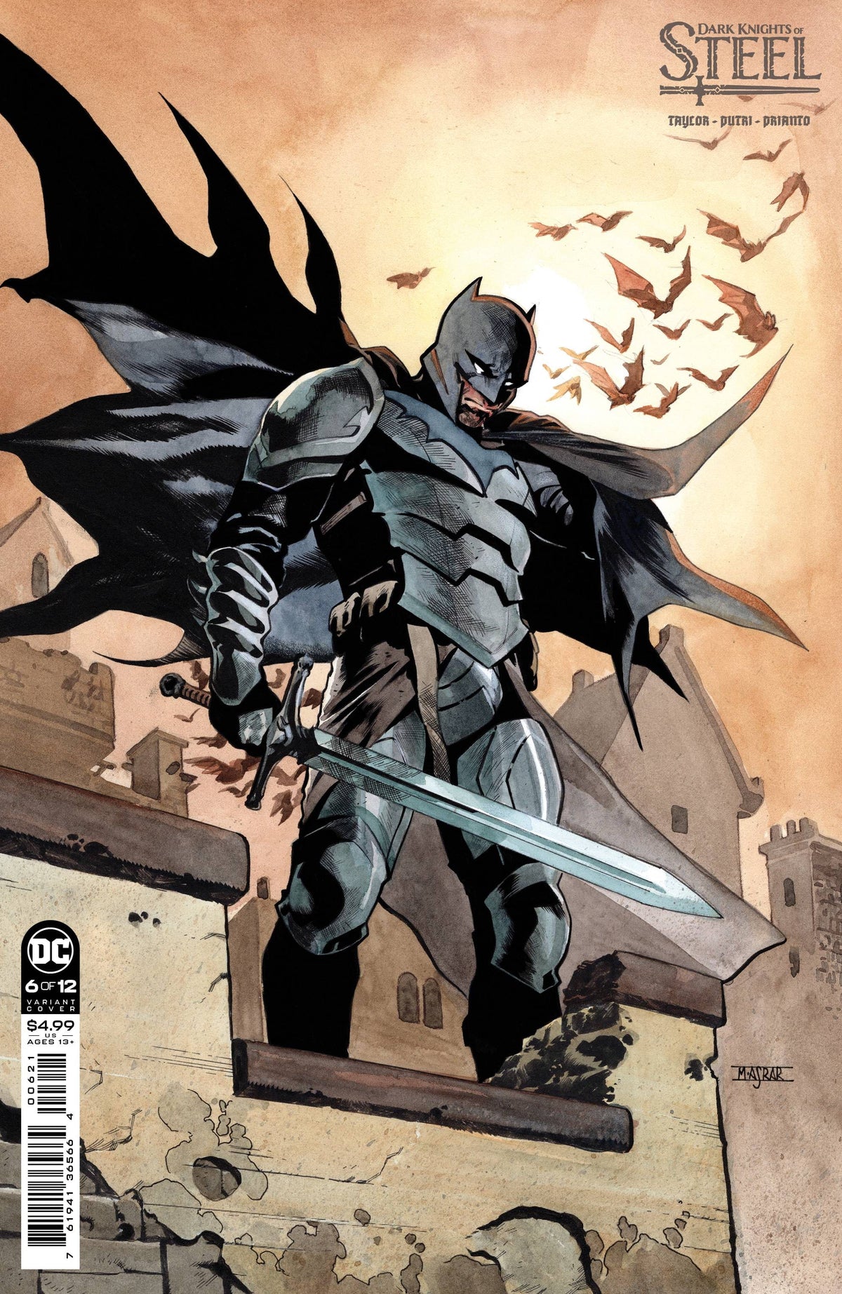 DARK KNIGHTS OF STEEL #6 COVER C 1:25 ASRAR VARIANT - Third Eye