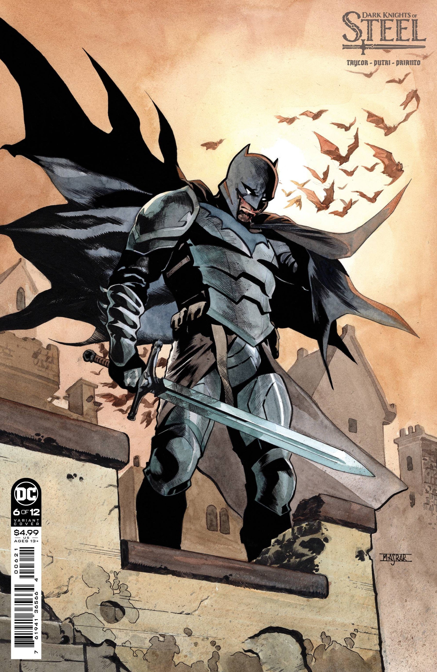 DARK KNIGHTS OF STEEL #6 COVER C 1:25 ASRAR VARIANT