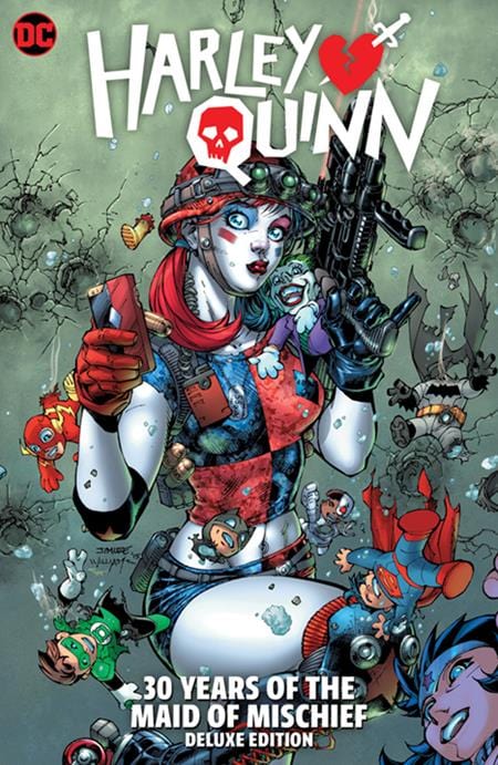 HARLEY QUINN 30 YEARS OF THE MAID OF MISCHIEF THE DELUXE EDITION HC - Third Eye