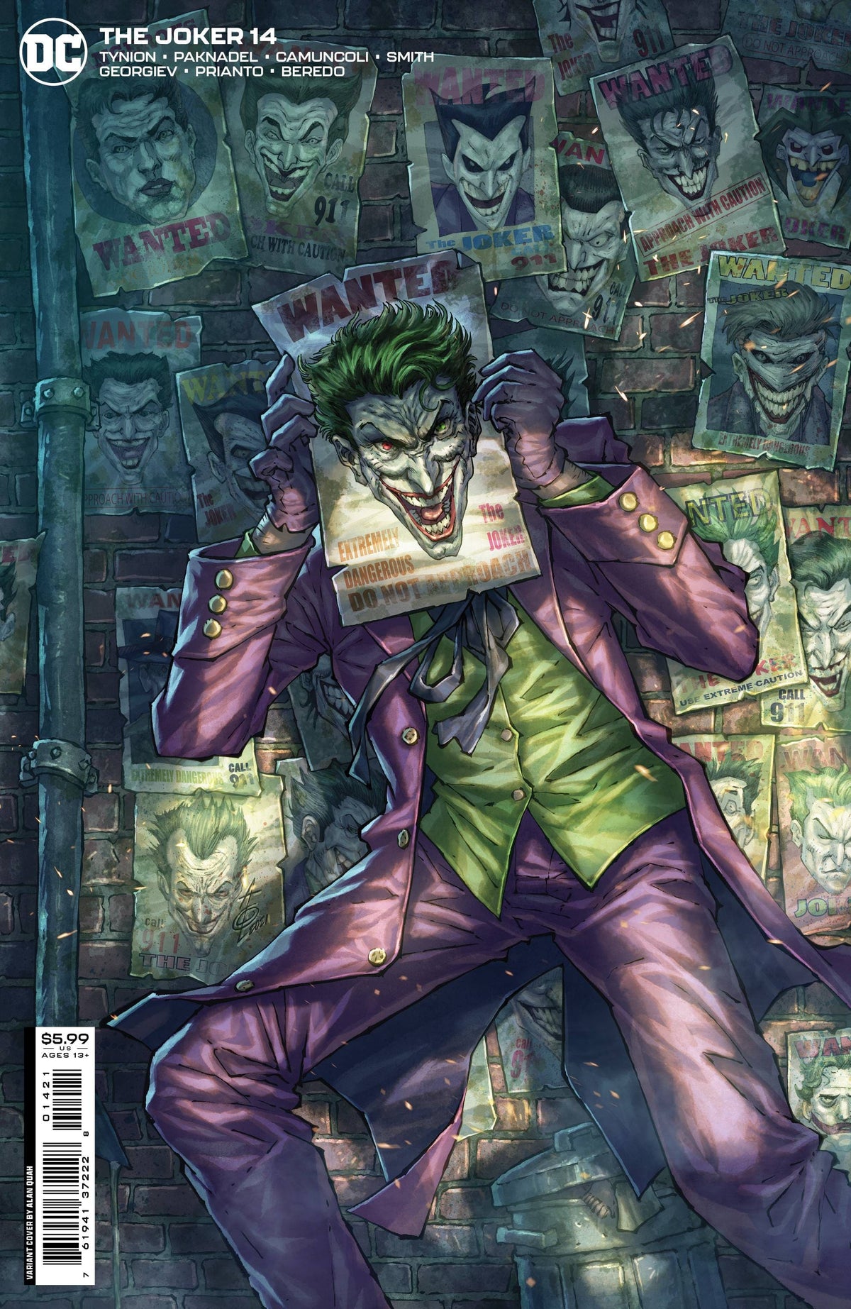 JOKER #14 COVER B QUAH - Third Eye