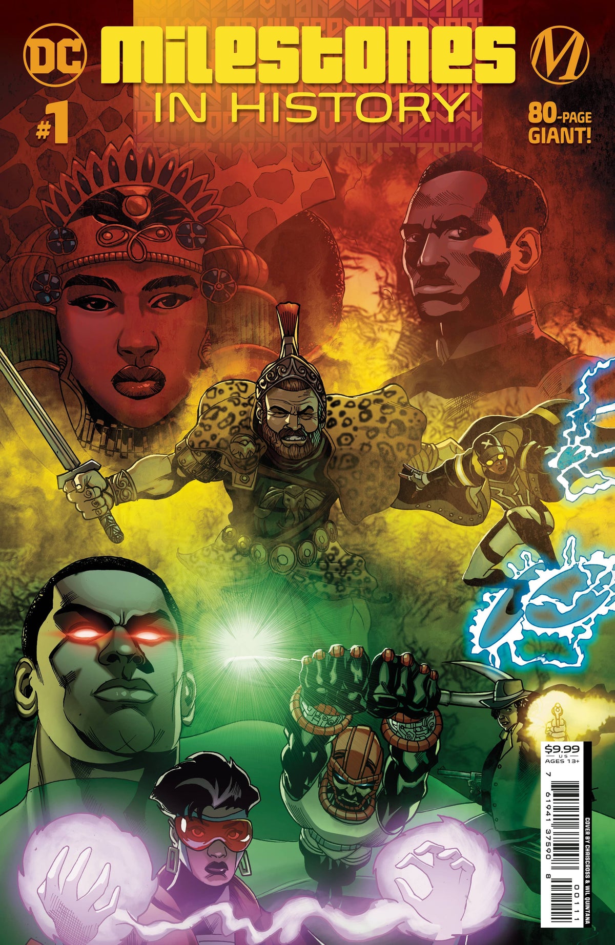 MILESTONES IN HISTORY #1 (ONE SHOT) COVER A CHRISCROSS  - Third Eye