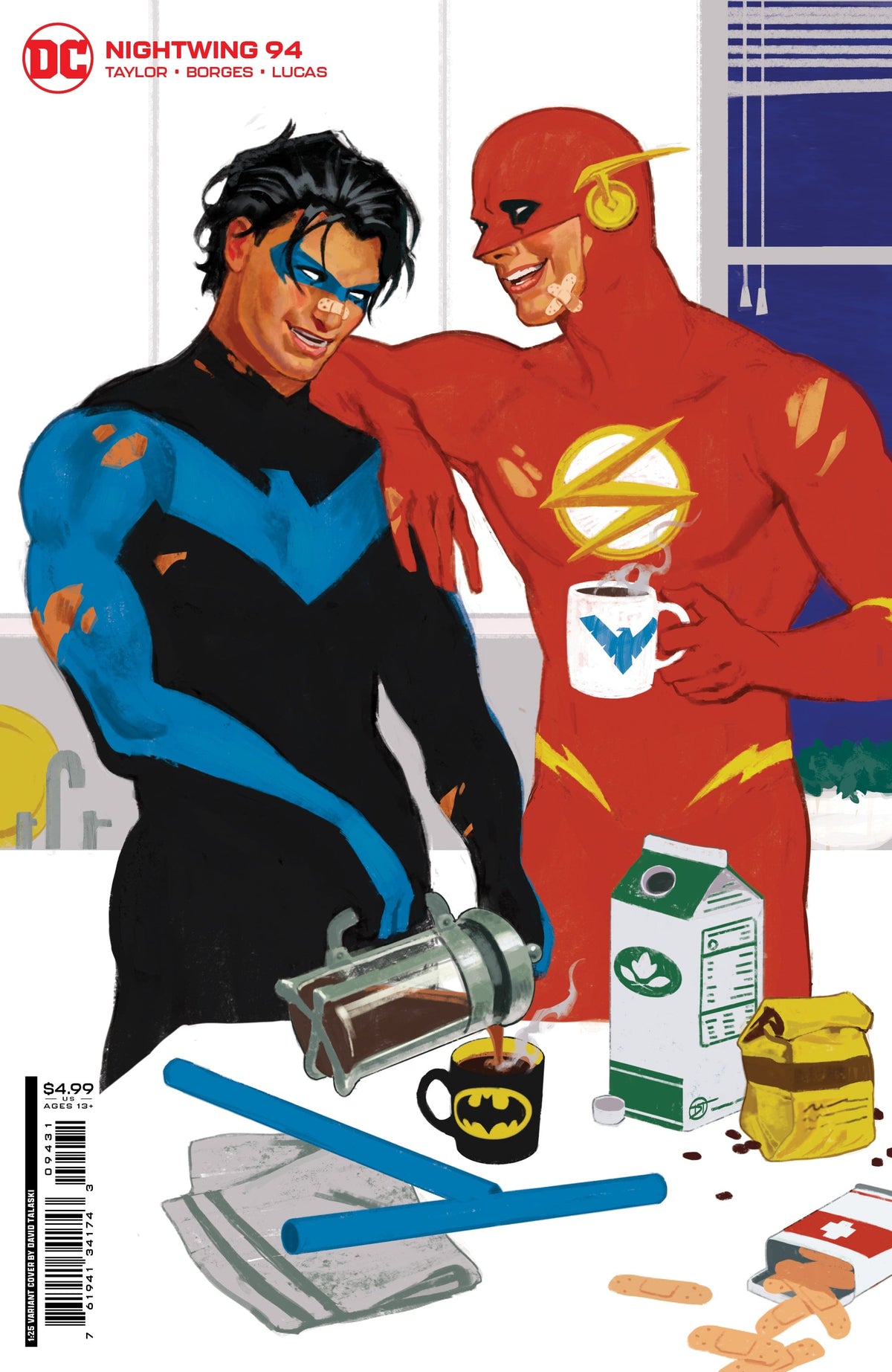 DC Comics Comic Books > Incentives NIGHTWING #94 CVR C INC 1:25 DAVID TALASKI CARD STOCK VAR 76194134174309431 0522DC135
