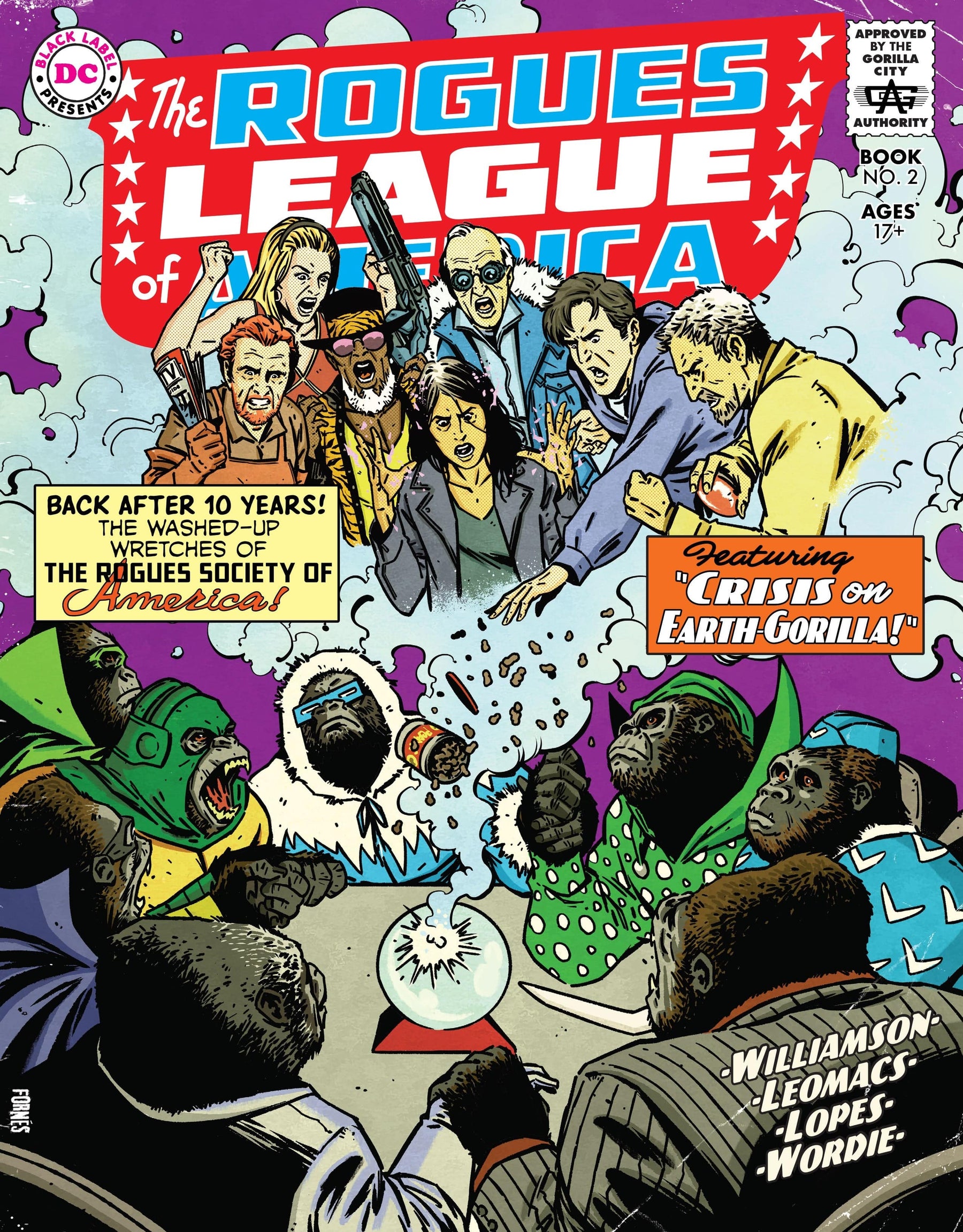 Rouges Comic Utmv ROGUES #2 (OF 4) COVER C 1:25 FORNES VARIANT