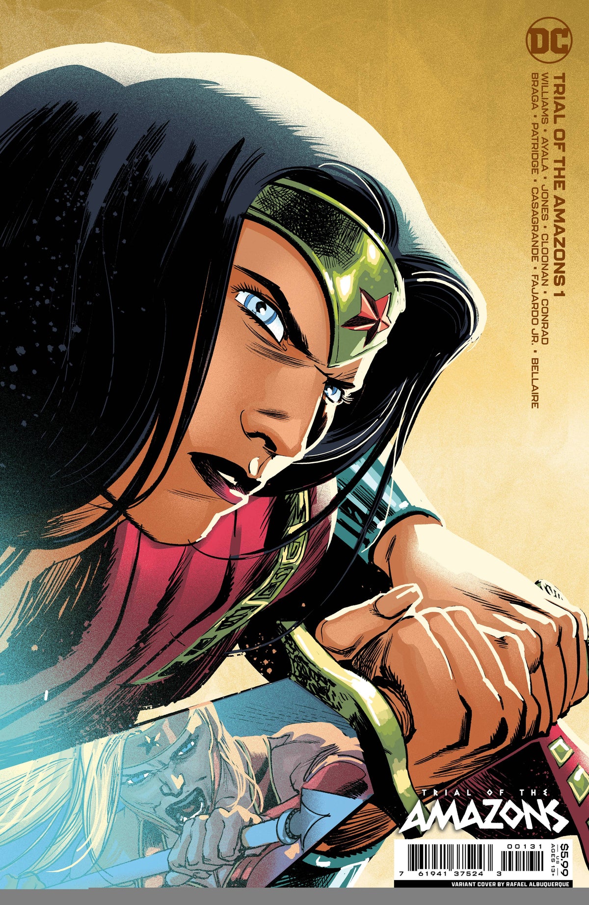 TRIAL OF THE AMAZONS #1 1:25 ALBUQUERQUE CARDSTOCK VARIANT - Third Eye