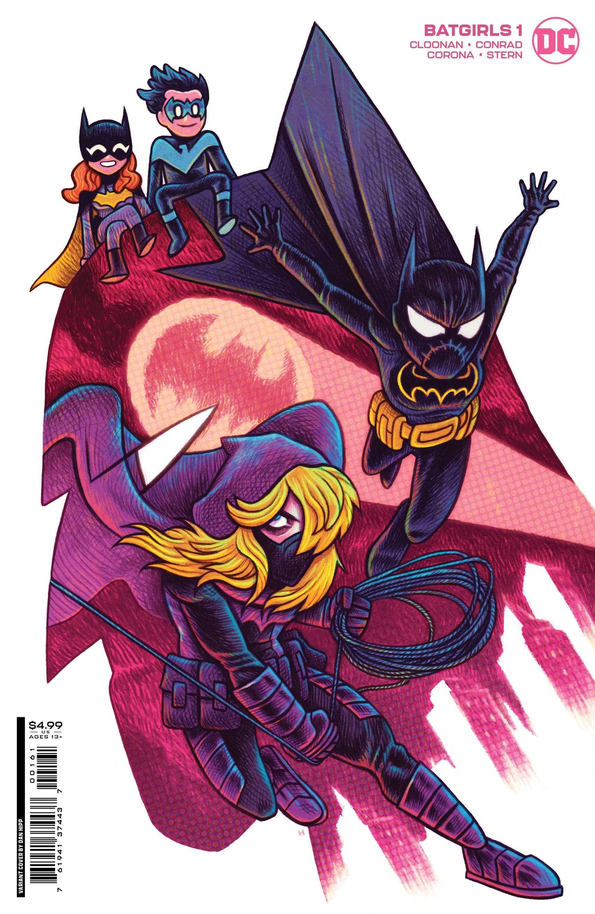 BATGIRLS #1 COVER F 1:50 DAN HIPP VARIANT - Third Eye