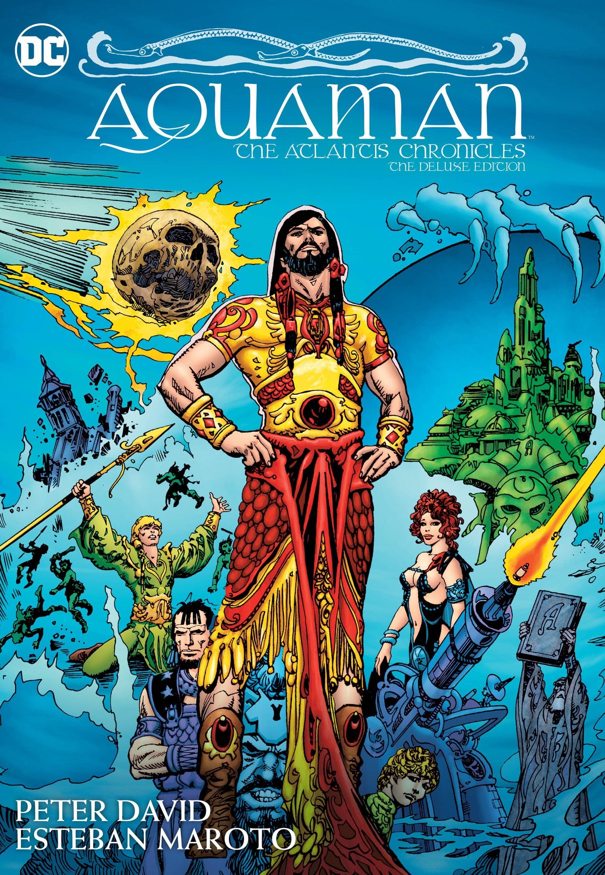 DC COMICS Graphic Novel Aquaman The Atlantis Chronicles Dlx ED HC 9781401274399 AUG170330