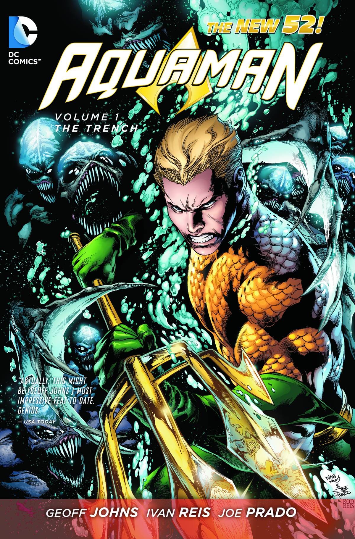 DC COMICS Graphic Novel Aquaman TP Vol 01 The Trench (N52) 9781401237103 FEB130206