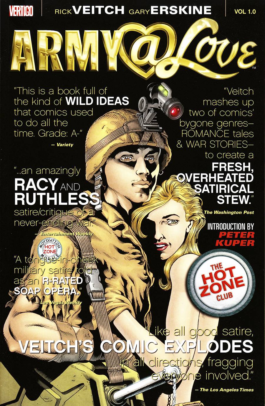 DC COMICS Graphic Novel Army @ Love TP Vol 01 The Hot Zone Club (MR) 9781401214746 JUL070293