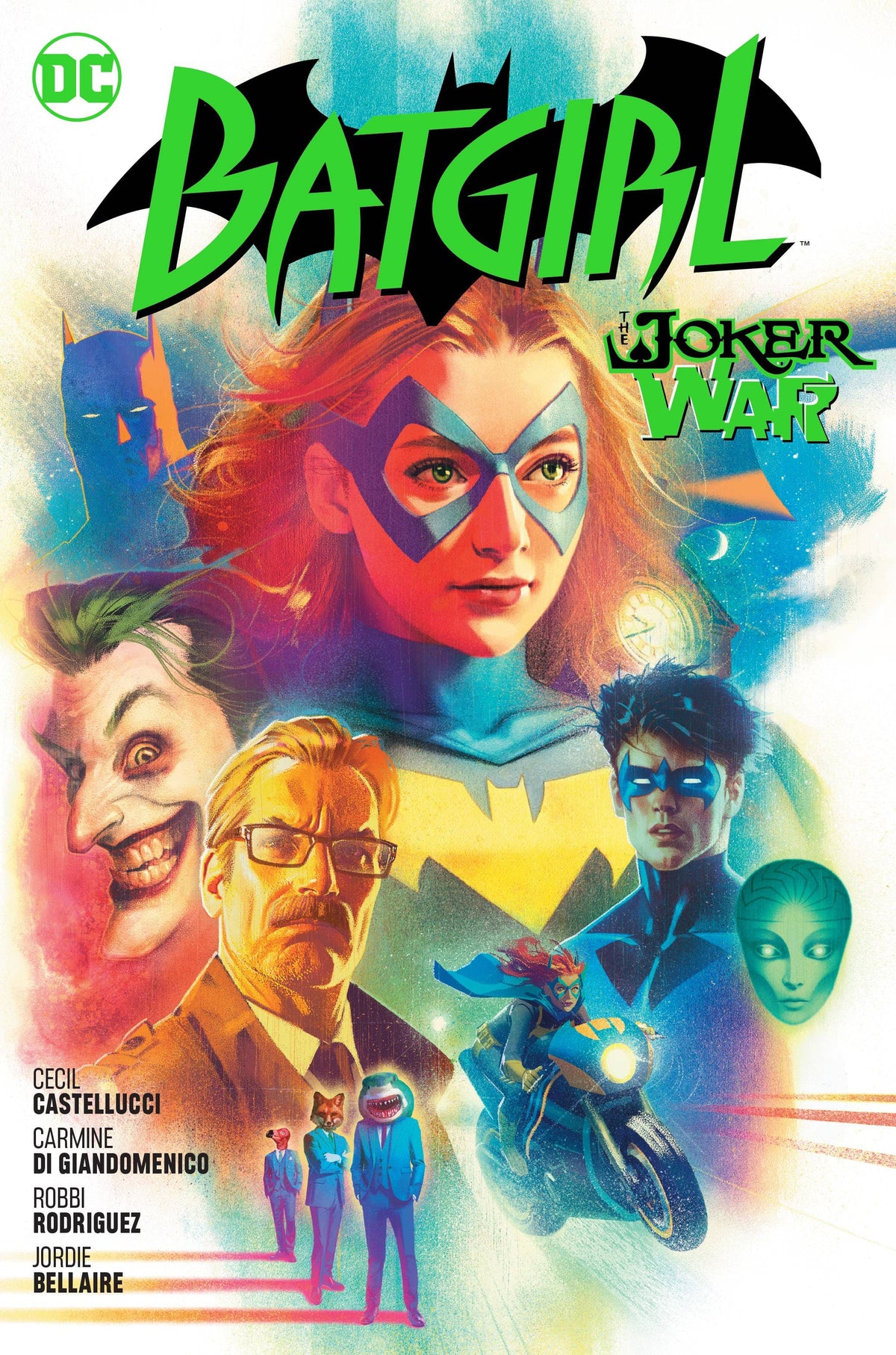 DC COMICS Graphic Novel Batgirl HC Vol 08 The Joker War 9781779505828 OCT208762