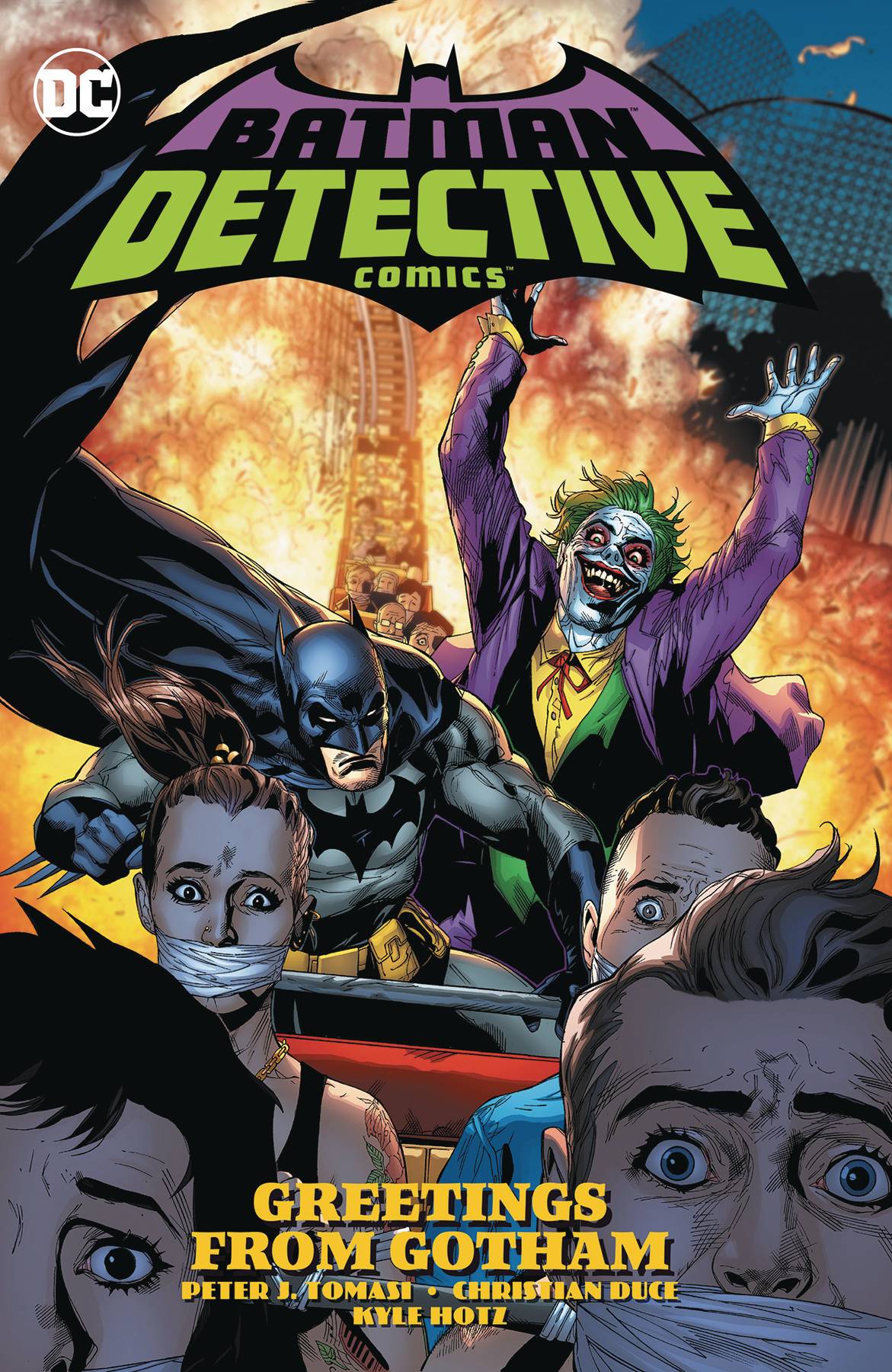 DC COMICS Graphic Novel Batman Detective Comics HC Vol 03 Greetings From Gotham 9781401288617 JAN200634