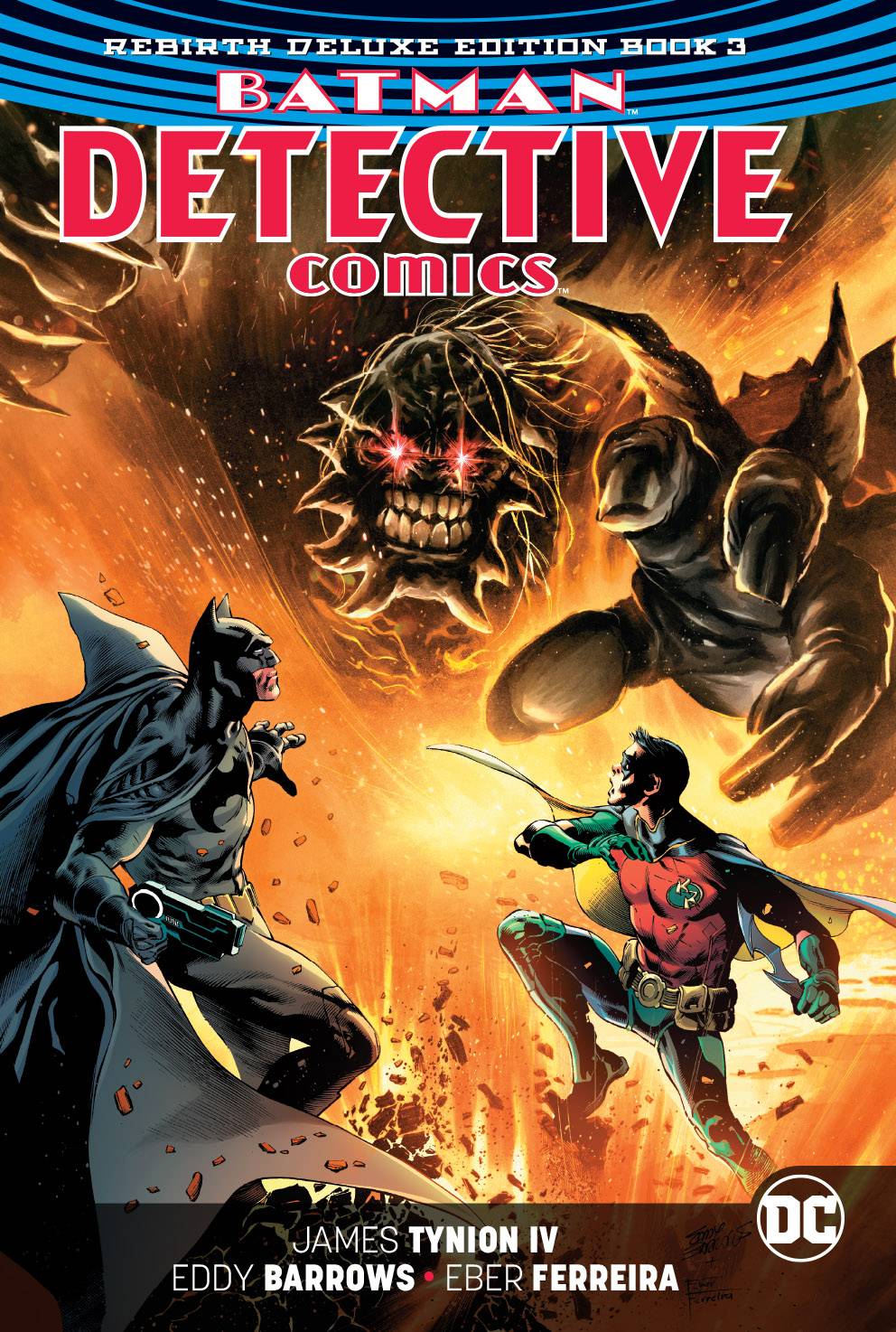 DC COMICS Graphic Novel Batman Detective Rebirth Dlx Coll HC Book 03 9781401284817 JUL180724