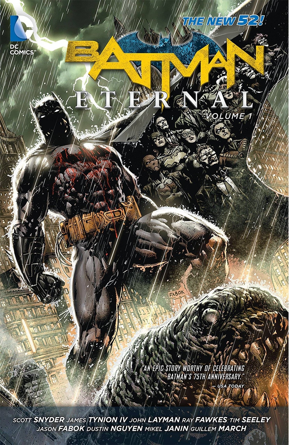 DC COMICS Graphic Novel Batman Eternal TP Vol 01  (N52) 9781401251734 SEP140302