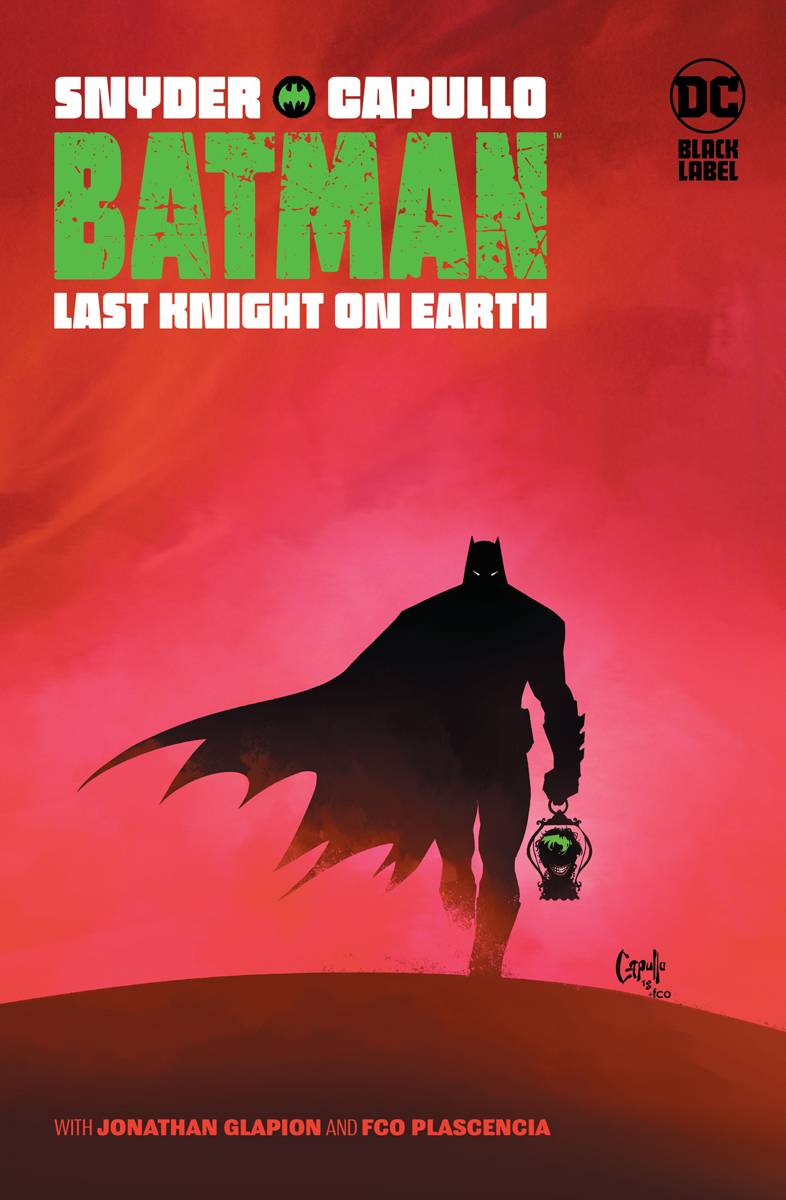 DC COMICS Graphic Novel Batman Last Knight On Earth HC 9781401294960 JAN200629