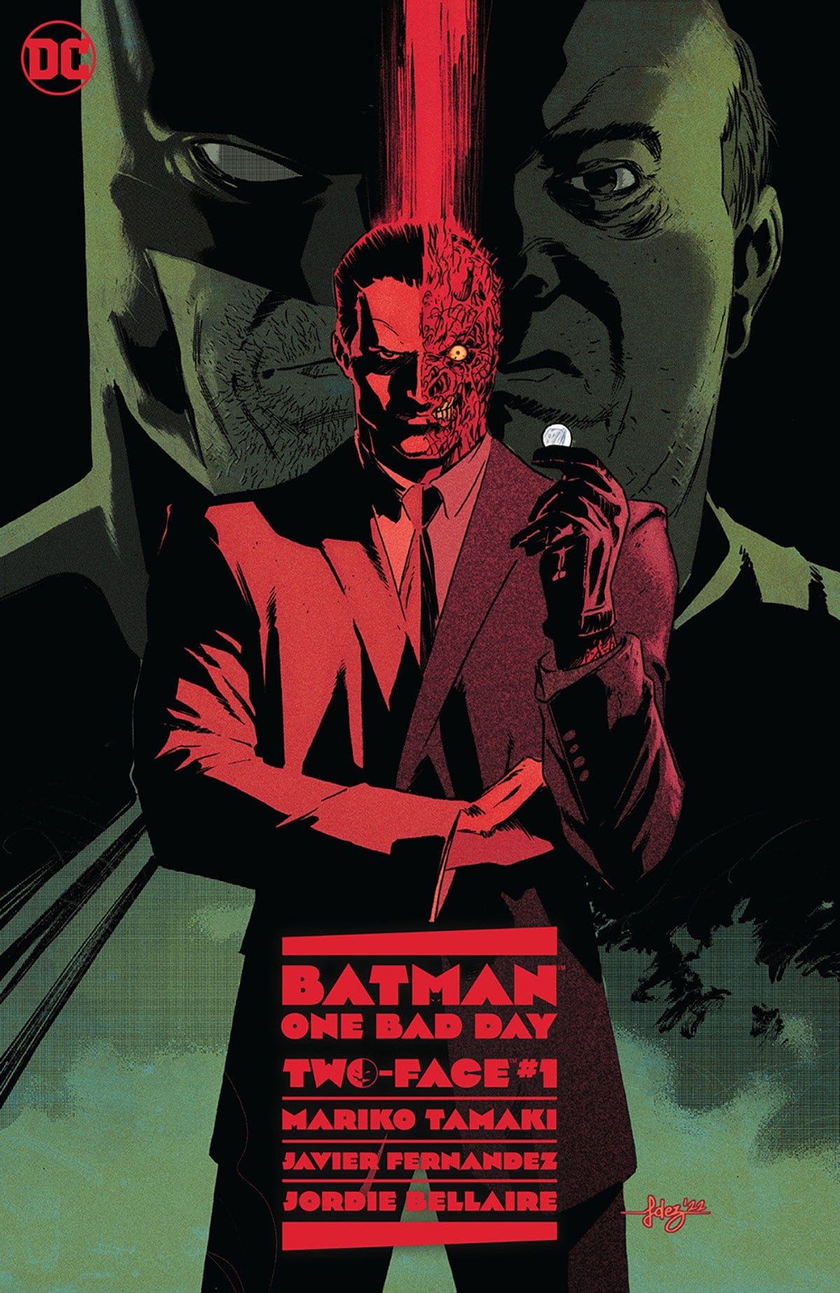 BATMAN ONE BAD DAY TWO-FACE HC - Third Eye