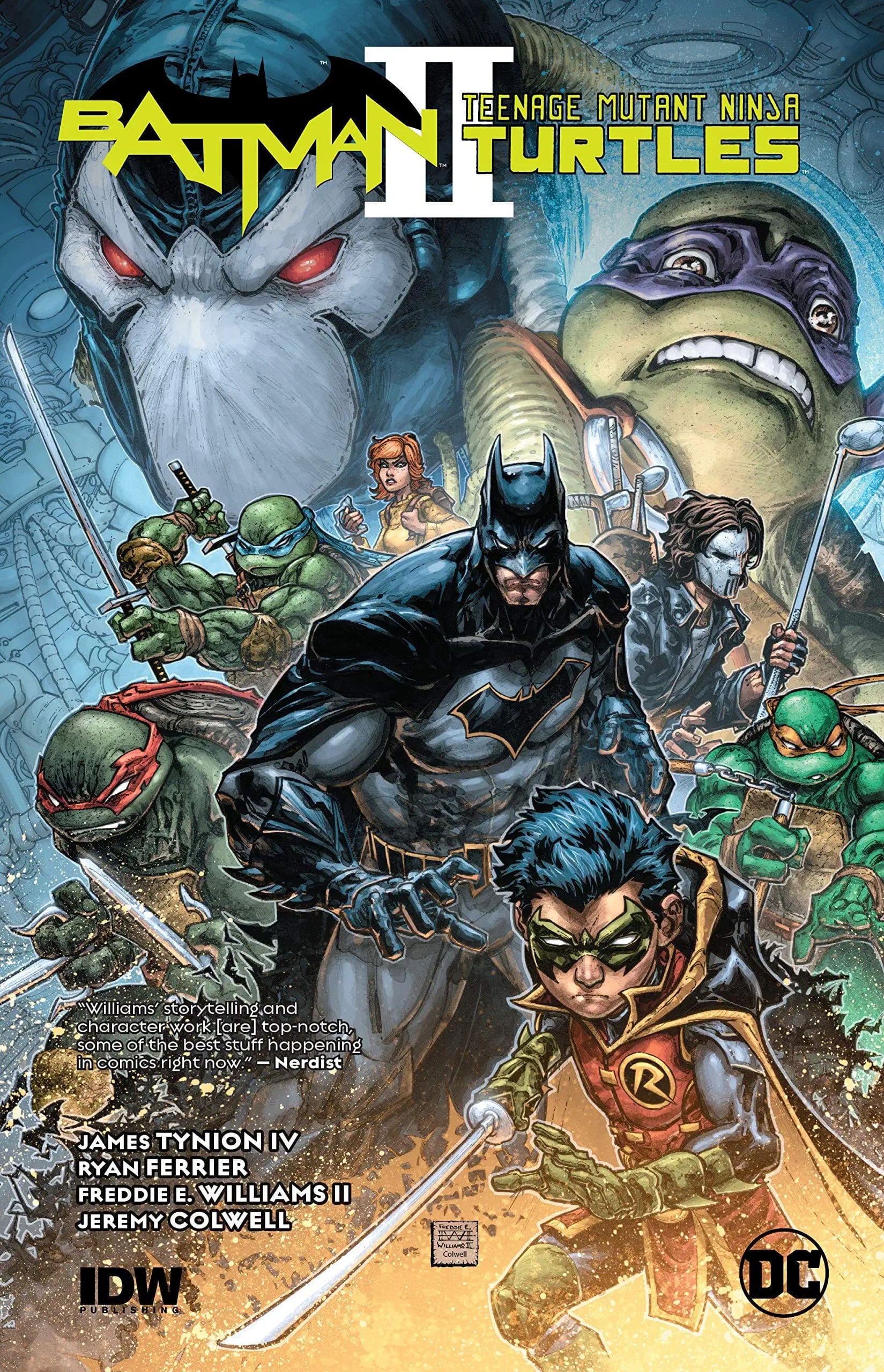 DC COMICS Graphic Novel Batman Teenage Mutant Ninja Turtles II HC 9781401280314 MAY180573