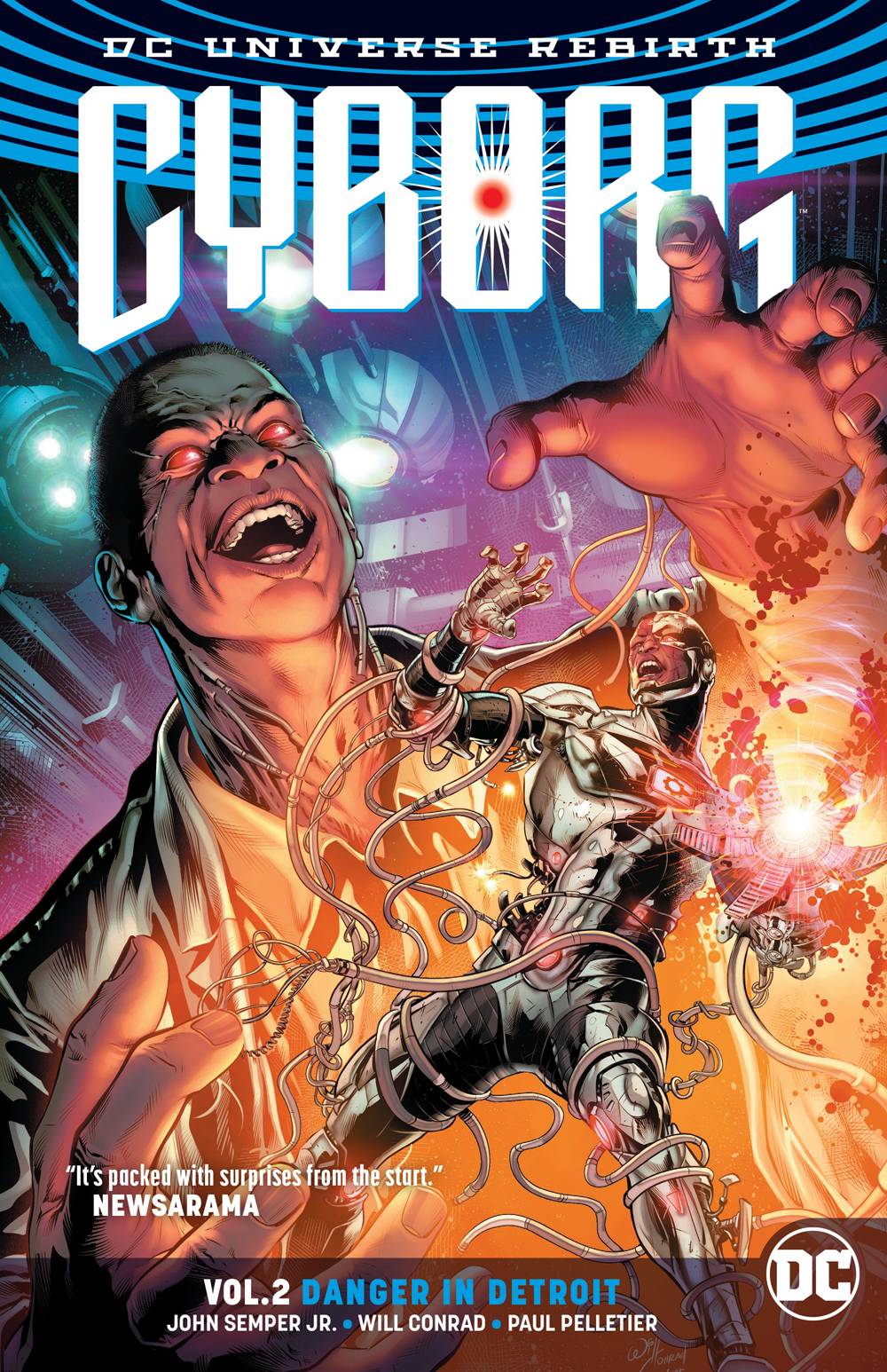 DC COMICS Graphic Novel Cyborg TP Vol 02 Danger In Detroit (Rebirth) 9781401270872 MAY170323