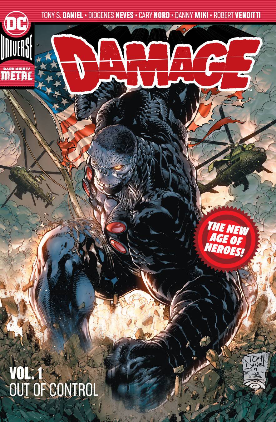 DC COMICS Graphic Novel Damage TP Vol 01 Out Of Control 9781401283339 JUN180574