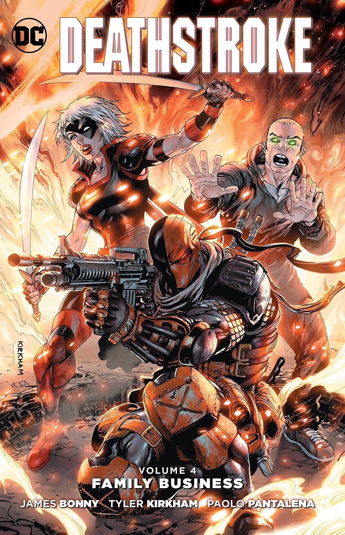 DC COMICS Graphic Novel Deathstroke TP Vol 04 Family Business 9781401267940 SEP160341