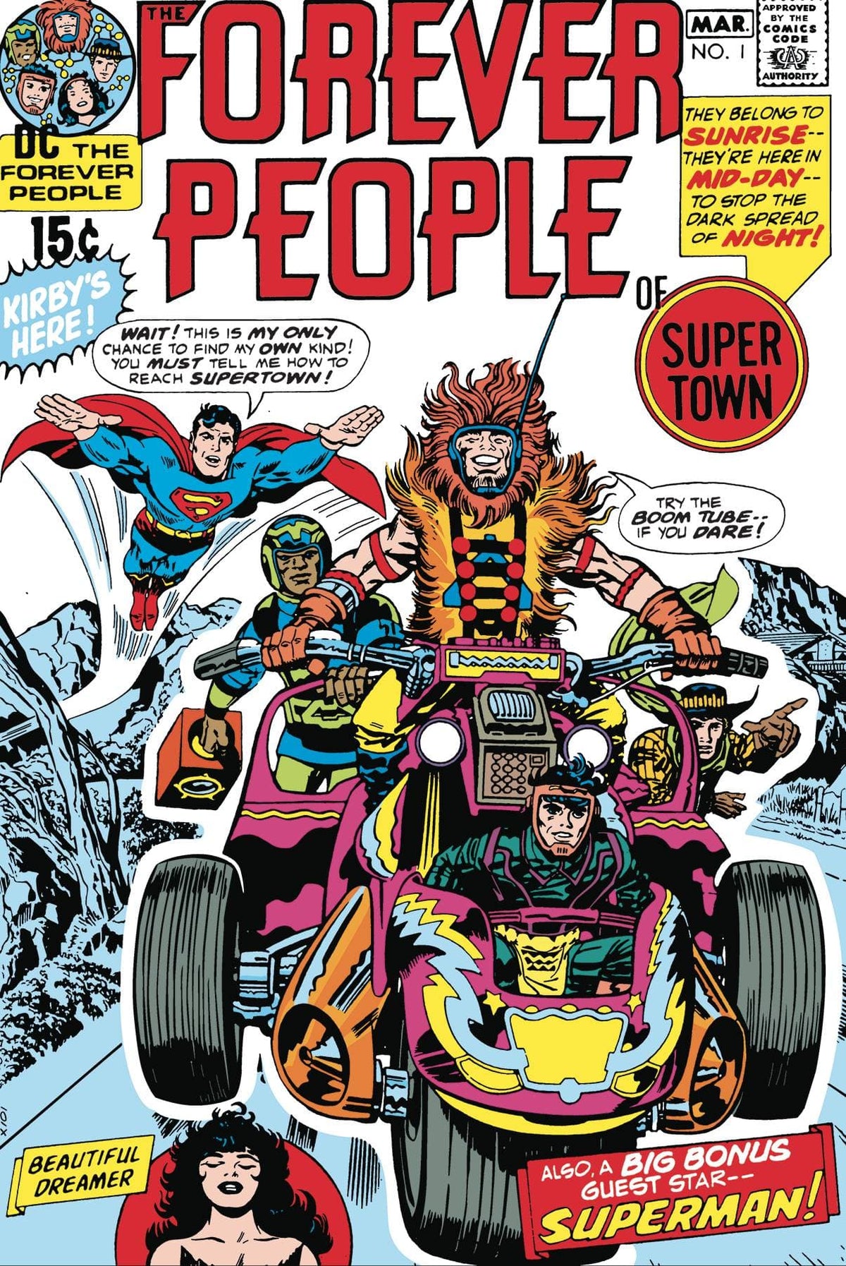 FOREVER PEOPLE BY JACK KIRBY TP - Third Eye