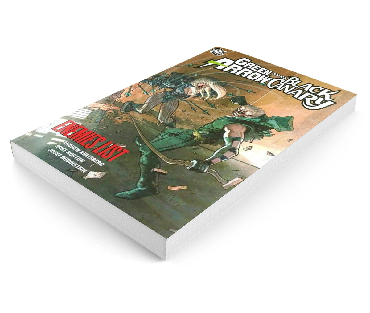 DC COMICS Graphic Novel Green Arrow Black Canary Enemies List TP 9781401224981 SEP090165