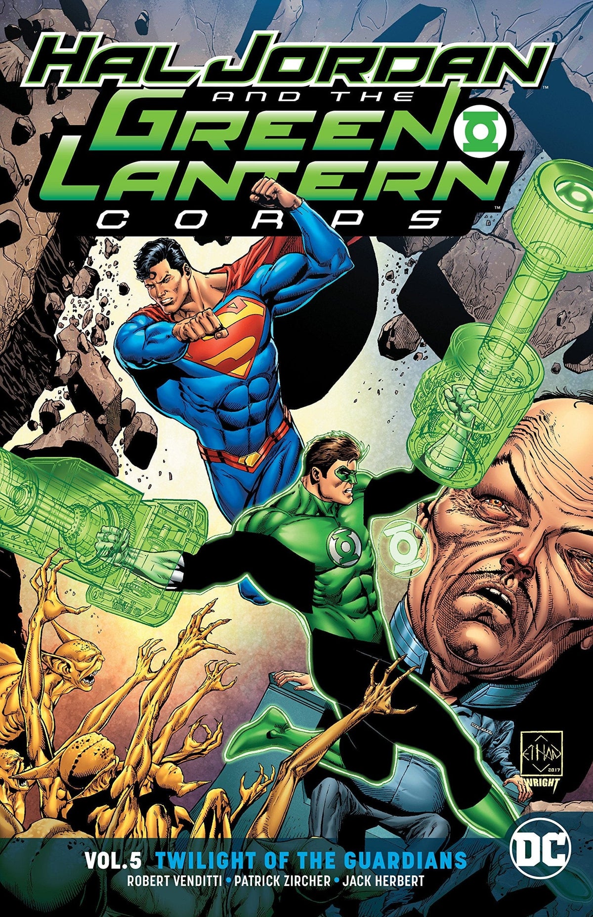 DC COMICS Graphic Novel Hal Jordan & The Glc TP Vol 05 Twilight Ot Guardians Rebirth 9781401280376 MAR180347