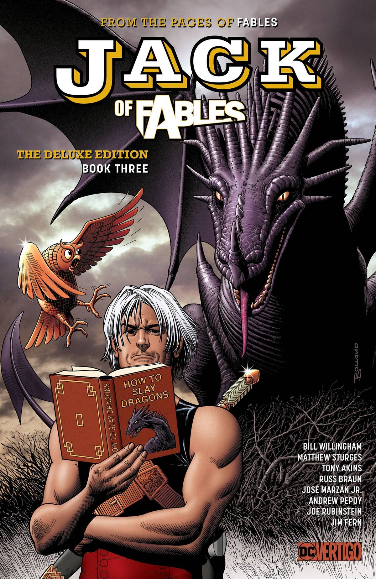 DC COMICS Graphic Novel Jack Of Fables The Deluxe Edition HC Book 03 9781401295790 NOV190550
