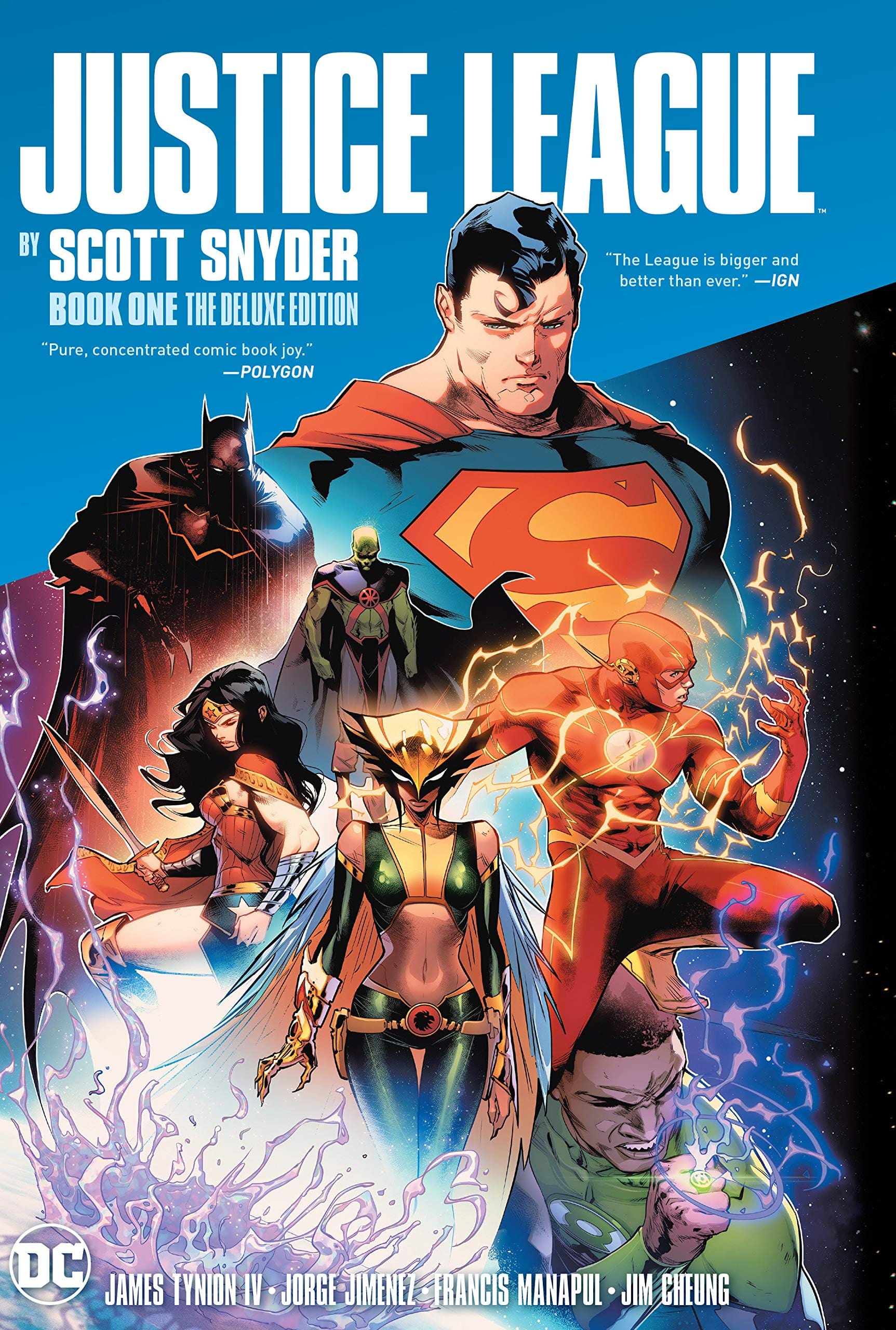 DC COMICS Graphic Novel Justice League By Scott Snyder Dlx ED HC Book 01 9781401295219 SEP190586