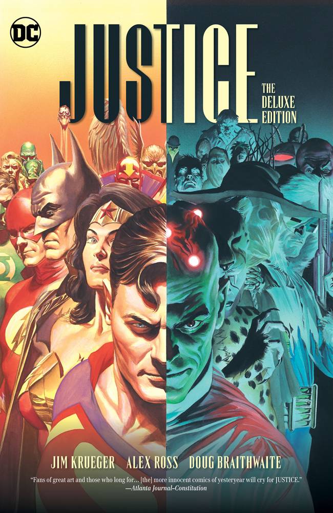 DC COMICS Graphic Novel Justice The Deluxe Edition HC 9781401293437 0519DC140