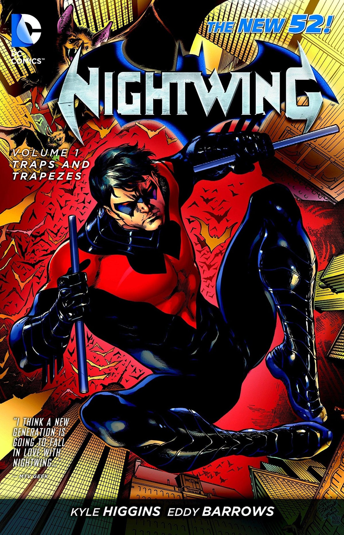 DC COMICS Graphic Novel Nightwing TP Vol 01 Traps And Trapezes 9781401237059 JUL120214
