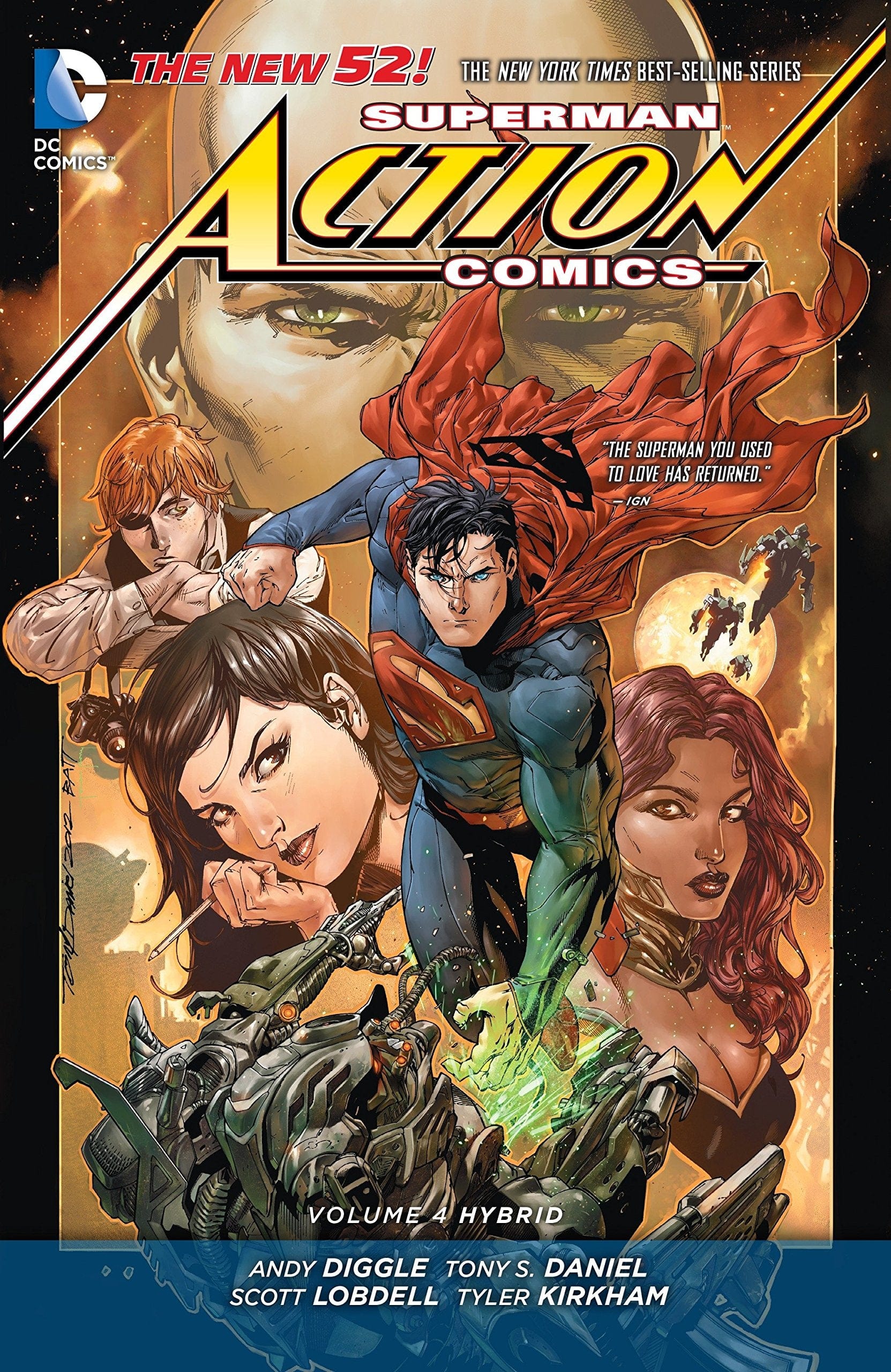 DC COMICS Graphic Novel Superman Action Comics TP Vol 04 Hybrid (N52) 9781401250775 SEP140312