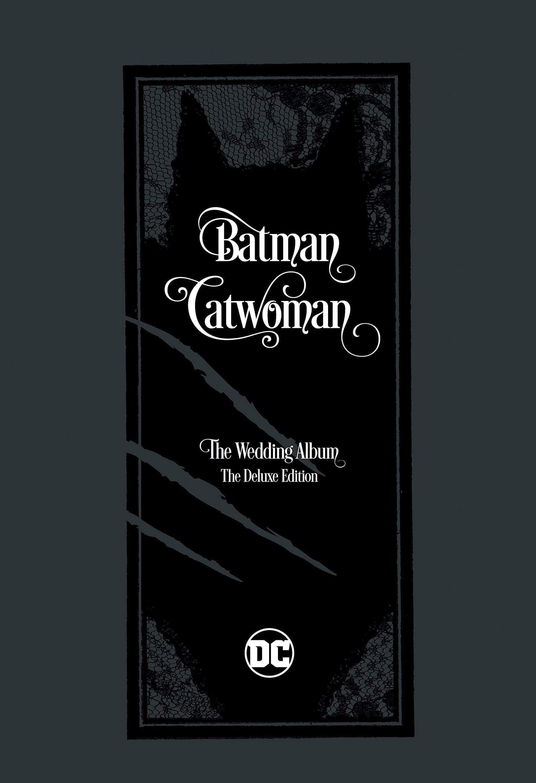 DC COMICS Graphic Novel Batman Catwoman The Wedding Album Deluxe ED HC 9781401286538 JUN180572