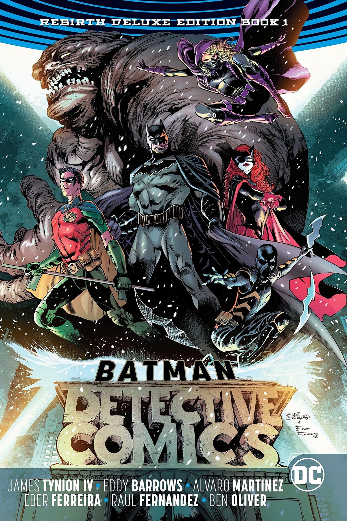Batman: Detective Comics - Rebirth Deluxe Edition Vol. 1 HC - Third Eye