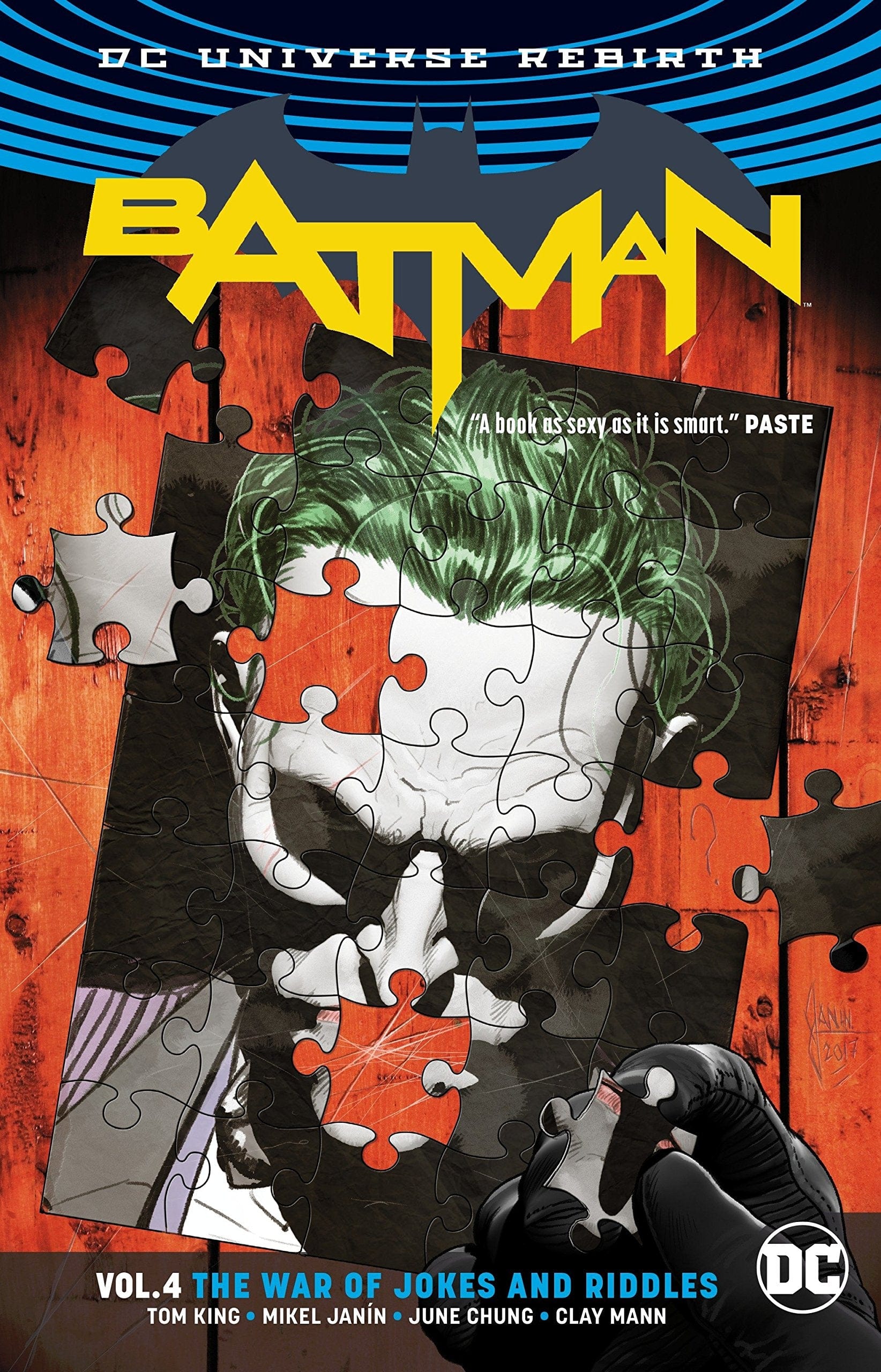 DC COMICS Graphic Novel Batman TP Vol 04 The War Of Jokes & Riddles (Rebirth) 9781401273613 SEP170400