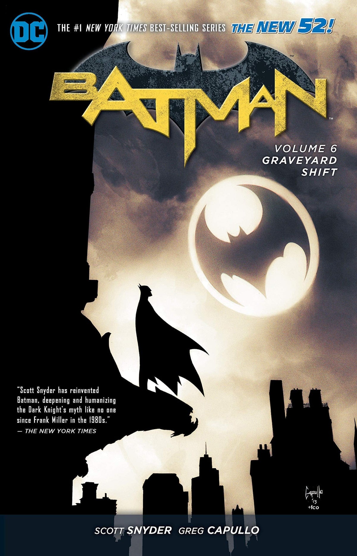 DC COMICS Graphic Novel Batman TP Vol 06 Graveyard Shift 9781401257538 JUN150290