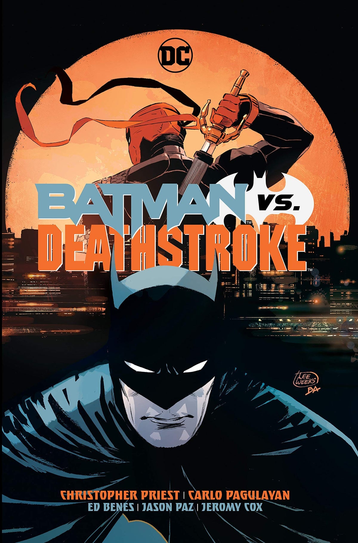 DC COMICS Graphic Novel Batman Vs Deathstroke HC 9781401285890 DEC180632